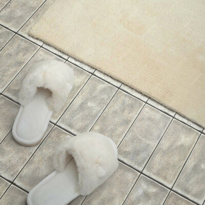 Vinyl tiles Three-dimensional light vertical tiles