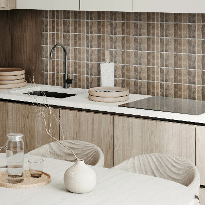 Self adhesive vinyl floor tiles Vertical rib patterns