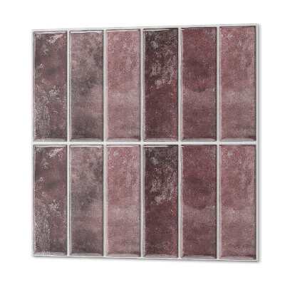 Self adhesive vinyl floor tiles Mosaic stripes