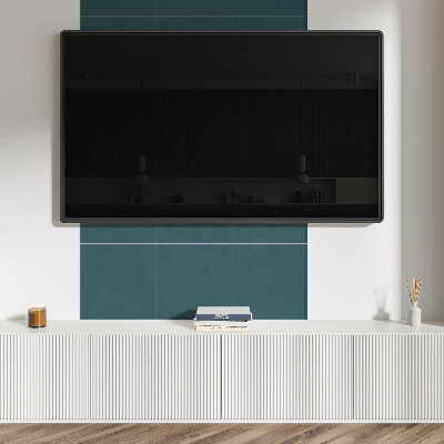 Pvc wall panels Deep sea color