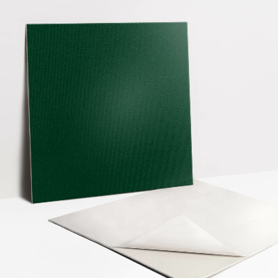 Vinyl tiles Green color