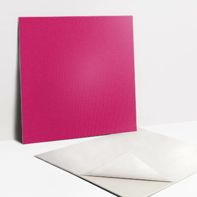 Vinyl tiles Pink color