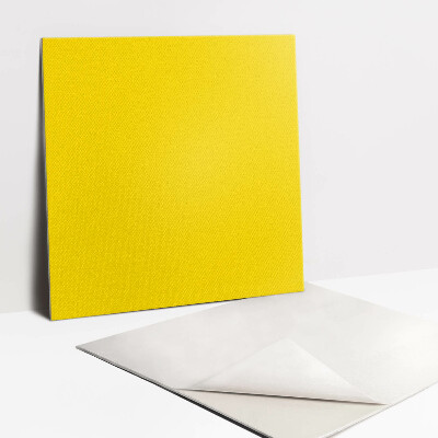 Vinyl tiles Yellow color