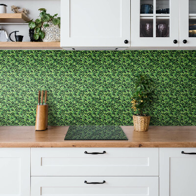 Vinyl tiles Green lettuce leaves