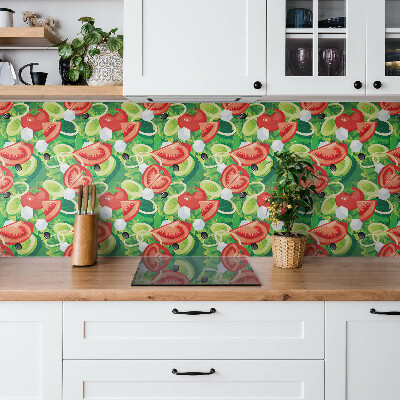Vinyl tiles Colorful vegetables