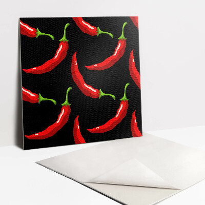 Vinyl tiles Chilli pepper