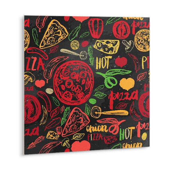 Vinyl tiles Fast food pizza themes