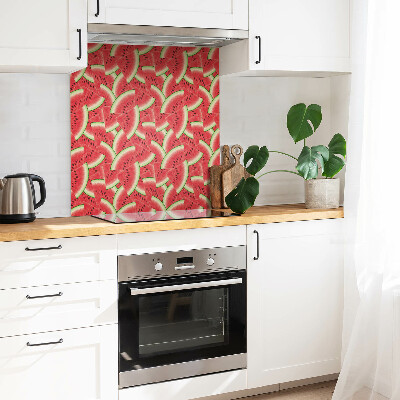 Vinyl tiles Pieces of red watermelon