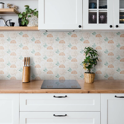 Vinyl tiles Delicate boho pattern