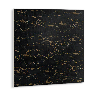 Vinyl tiles Golden marble cracks