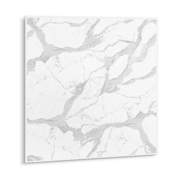 Vinyl flooring tiles White marble