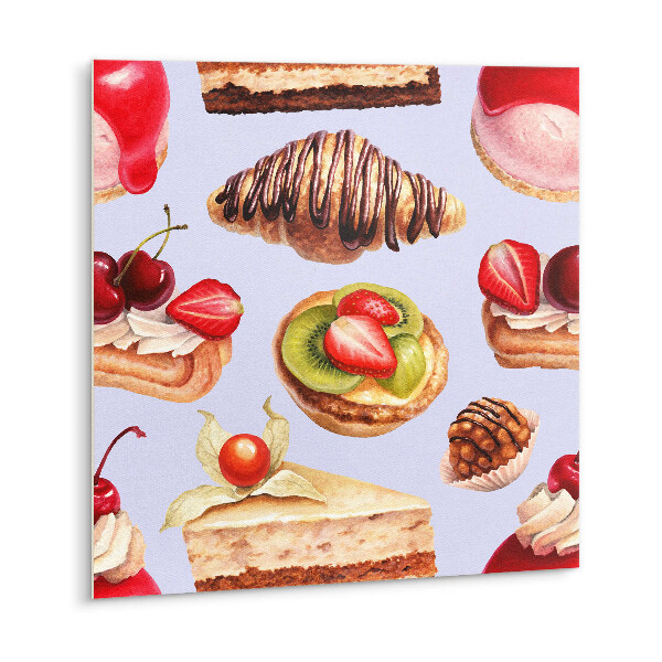 Vinyl wall tiles Cartoon dessert