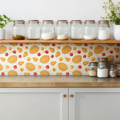 Vinyl wall tiles Fruity muffins