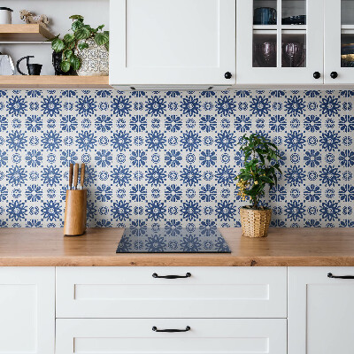 Vinyl tiles Floral ornaments