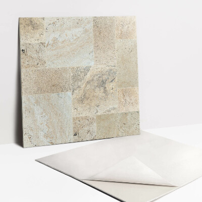 Vinyl tiles Stone floor