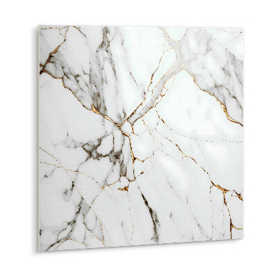 Vinyl flooring tiles Fashionable marble and gold