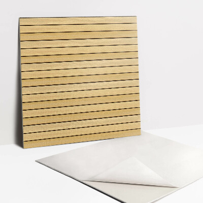 Self adhesive vinyl floor tiles Bright wooden boards