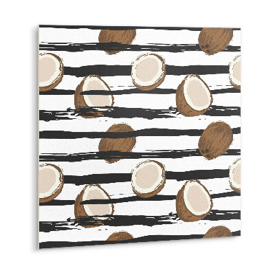 Vinyl wall tiles Cartoon coconut