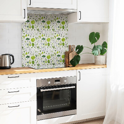 Vinyl tiles Cartoon green vegetables