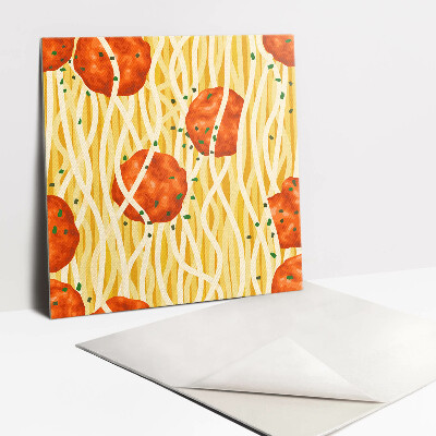 Vinyl tiles Spaghetti pasta