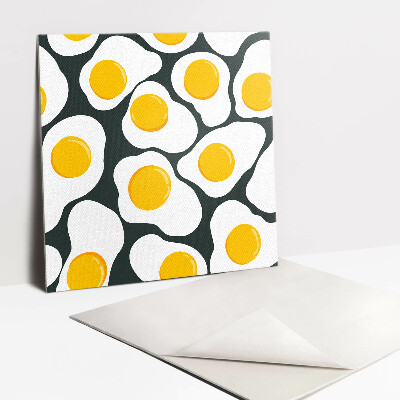 Vinyl tiles Cartoon eggs