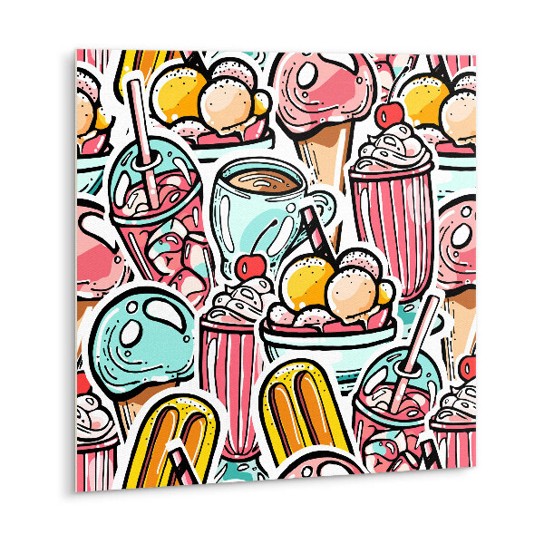 Vinyl tiles Cartoon sweets