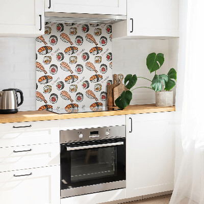 Vinyl tiles Cartoon sushi