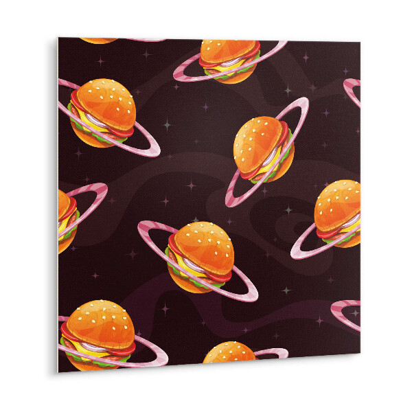 Self adhesive vinyl floor tiles Hamburger planets