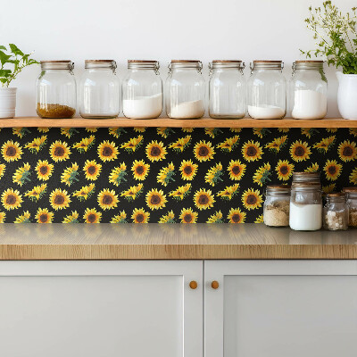 Vinyl tiles Sunflowers