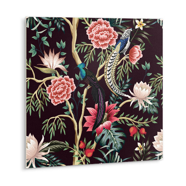 Vinyl tiles Fashionable flowers