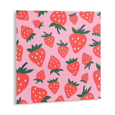 Self adhesive vinyl tiles Cartoon strawberry