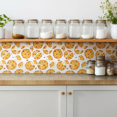 Self adhesive vinyl tiles Crushed cookies