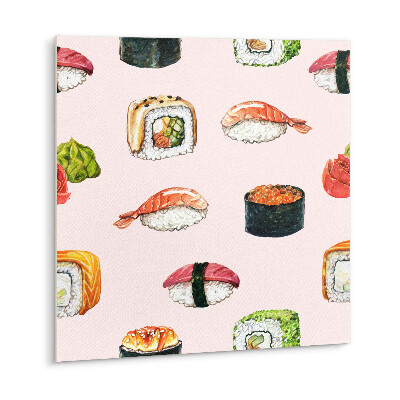 Pvc wall panels Cartoon sushi