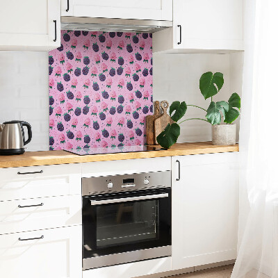 Vinyl tiles Pink cartoon fruits