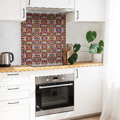 Vinyl tiles Portuguese tile motif