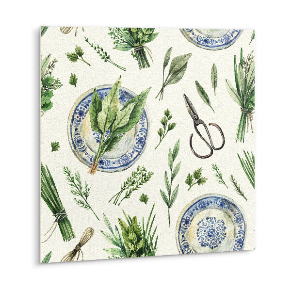 Vinyl tiles Bouquets of herbs and grass