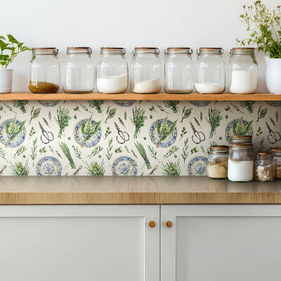 Vinyl tiles Bouquets of herbs and grass