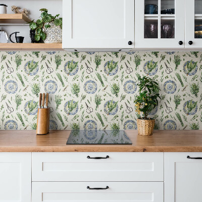 Vinyl tiles Bouquets of herbs and grass