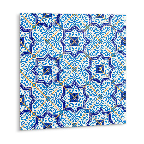Self adhesive vinyl tiles Tiles with a Portuguese motif