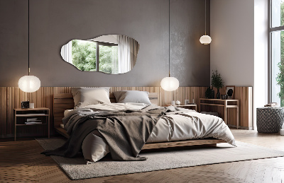 Irregular mirror modern style