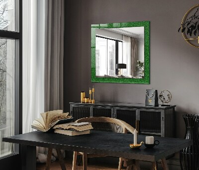 Wall mirror decor Green grass