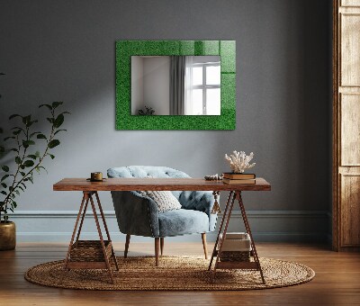 Wall mirror decor Green grass