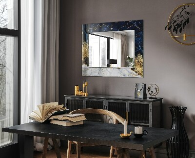 Decorative mirror Abstract marble