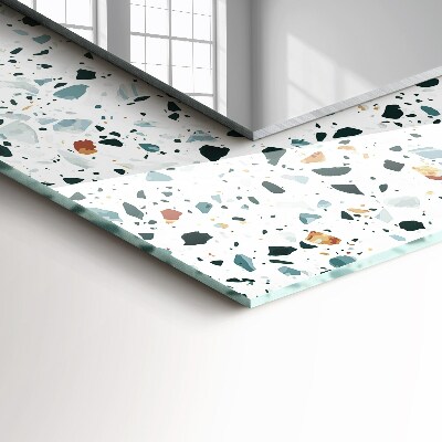 Decorative mirror Terrazzo mosaic pattern