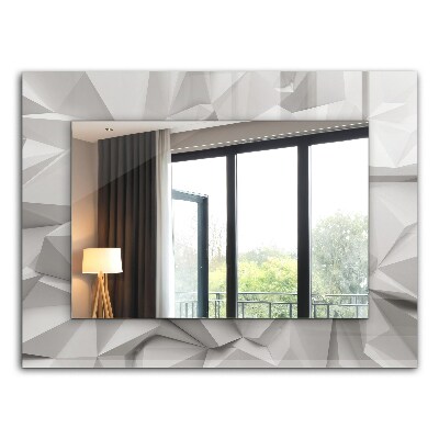 Decorative mirror Abstract geometric shapes