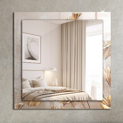 Wall mirror design Vintage flowers