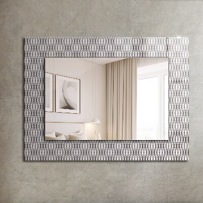 Decorative mirror Textile fabric pattern