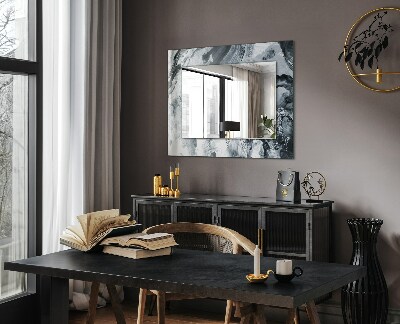 Decorative mirror Abstract painting composition