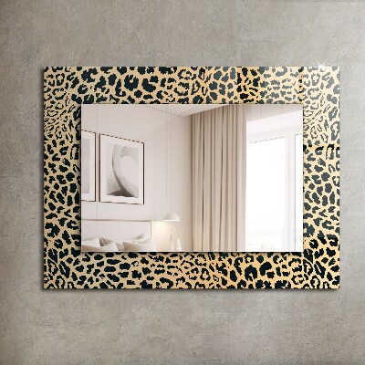 Decorative mirror Leopard print