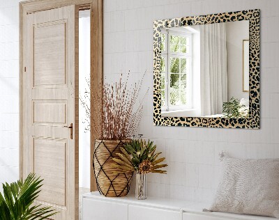 Decorative mirror Leopard print